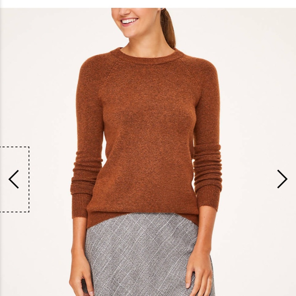 Loft bar back sweater